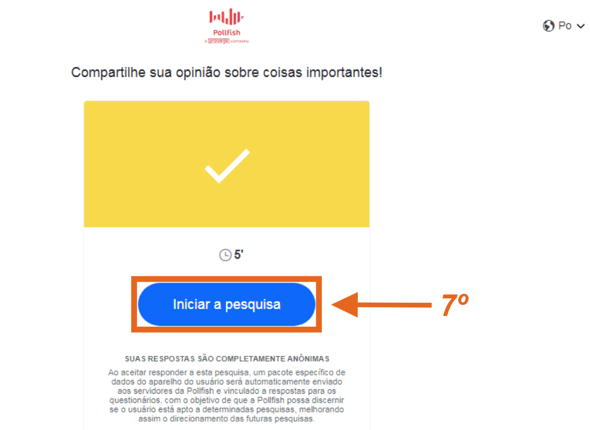 ysense como traduzir página para português
